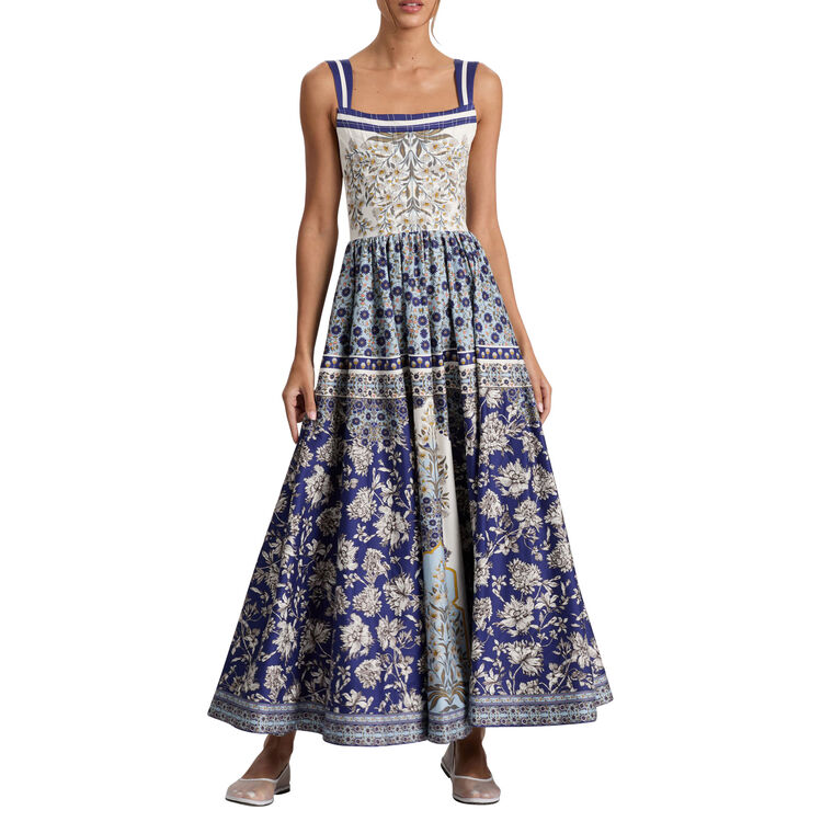 Guinevere Bustier Ankle Length Dress image number null
