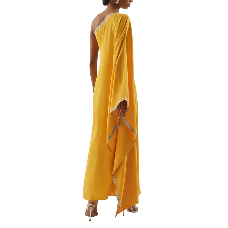 Betsy One-Shoulder Crystal Dress image number null