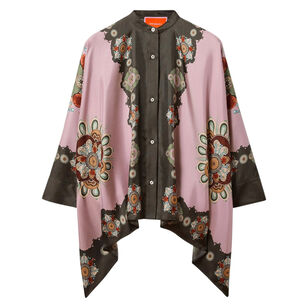 Foulard Long Sleeve Silk Shirt