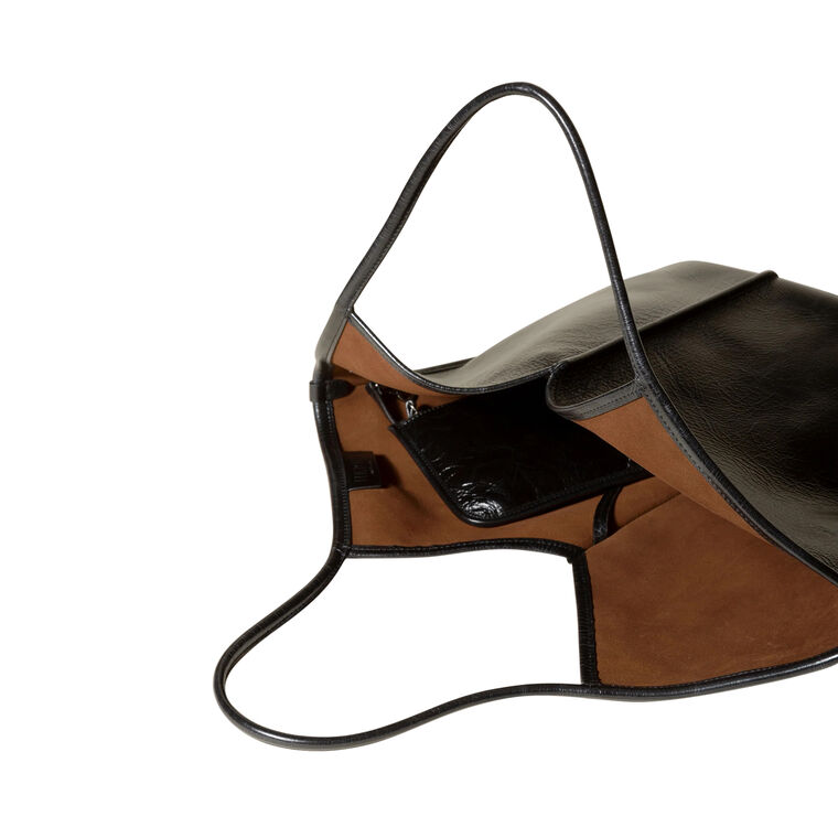 Calella Distressed Leather Tote image number null