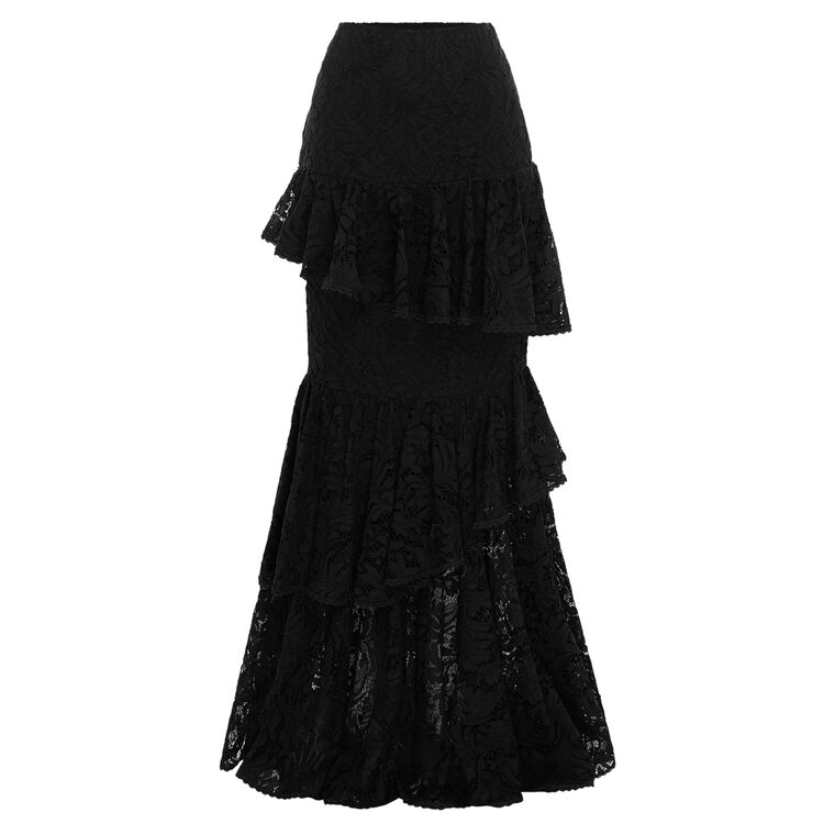 Amaya Lace Maxi Skirt image number null