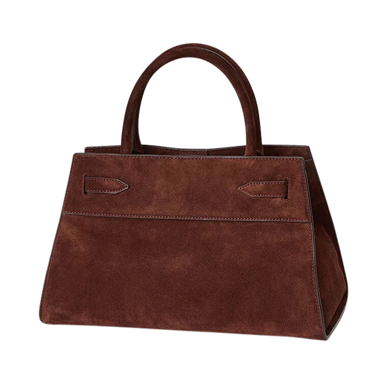 Suede Dash Top Handle Bag image number null