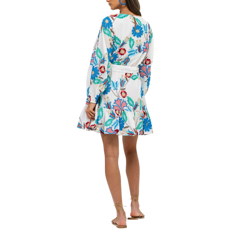 Long Sleeve Flirty Short Dress image number null
