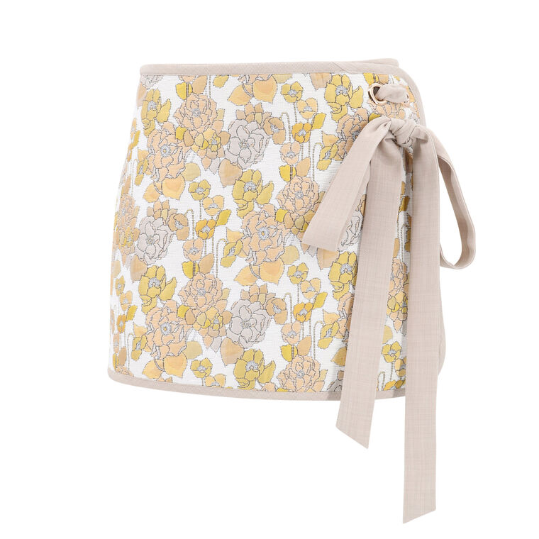 Isla Jacquard Mini Skirt image number null