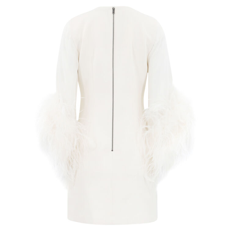 Izola Feather Mini Dress image number null