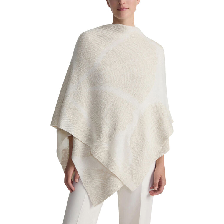 Cashmere Wood Grain Intarsia Wrap image number null