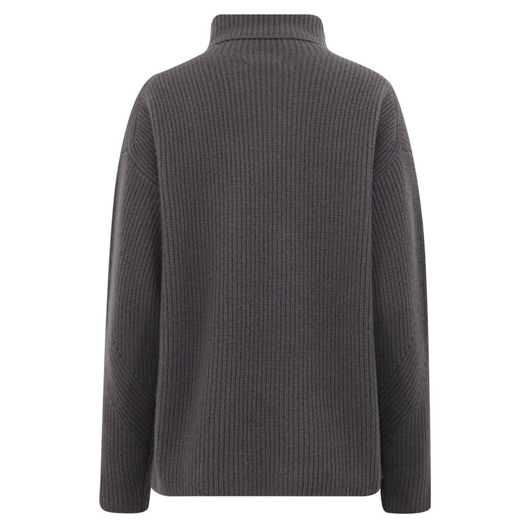 Airy Cashmere Silk Turtleneck image number null