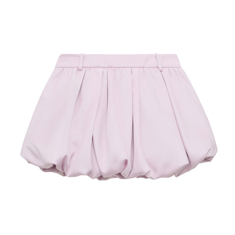 Shiny Statement Bubble Mini Skirt image number null