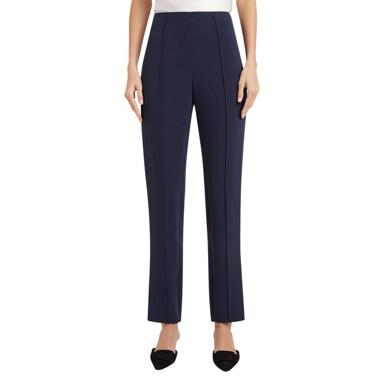 Brianne High Rise Cropped Slim Pant image number null