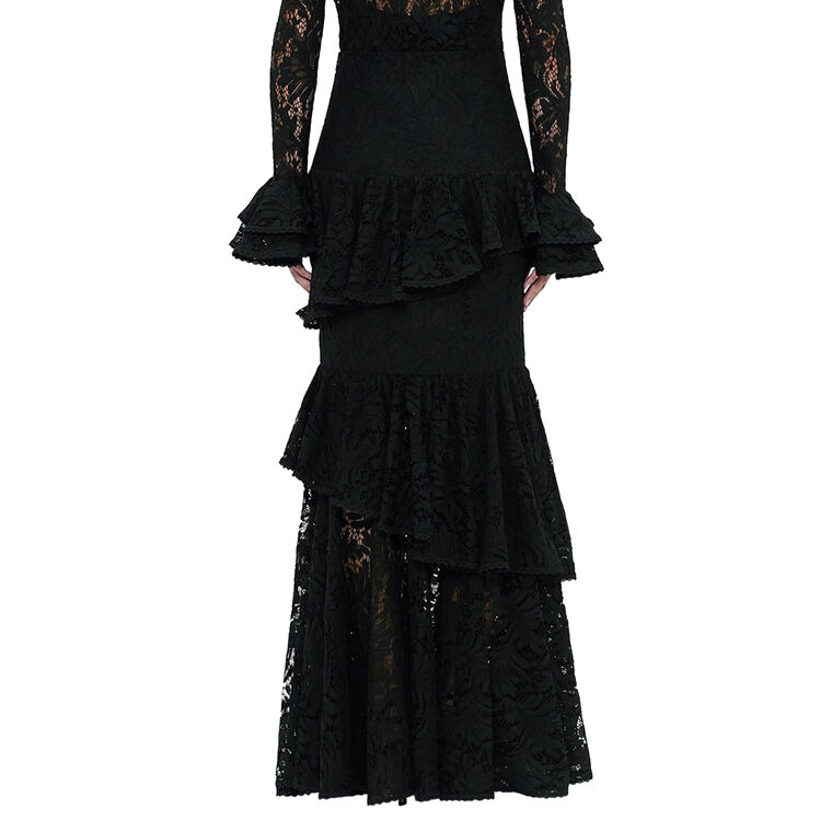 Amaya Lace Maxi Skirt image number null