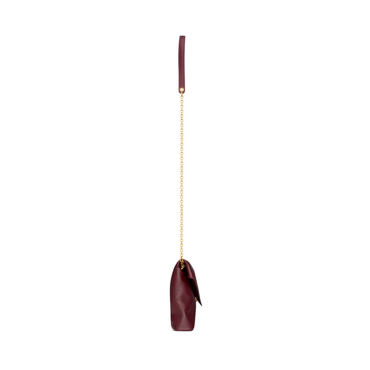Cassandre Chain Pouch In Shiny Leather image number null