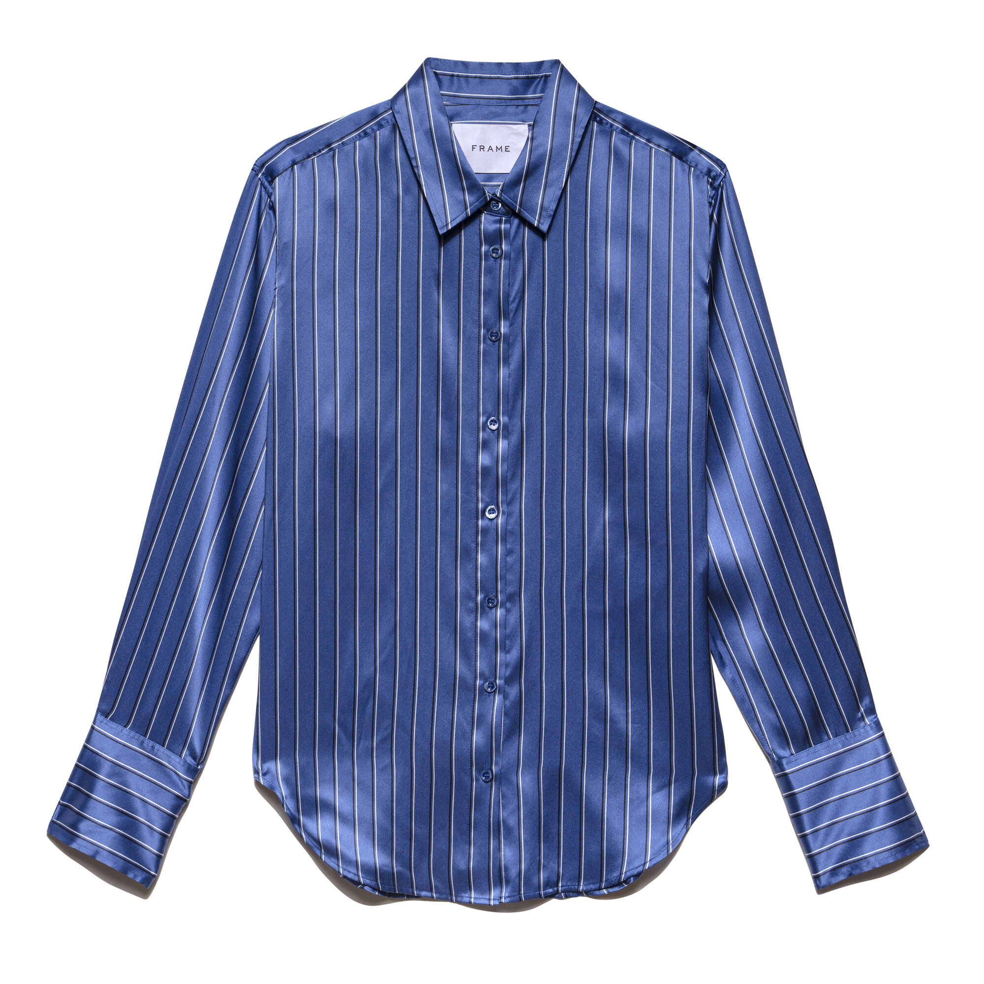 The Standard Striped Silk Shirt