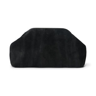 Rowe Suede Leather Clutch