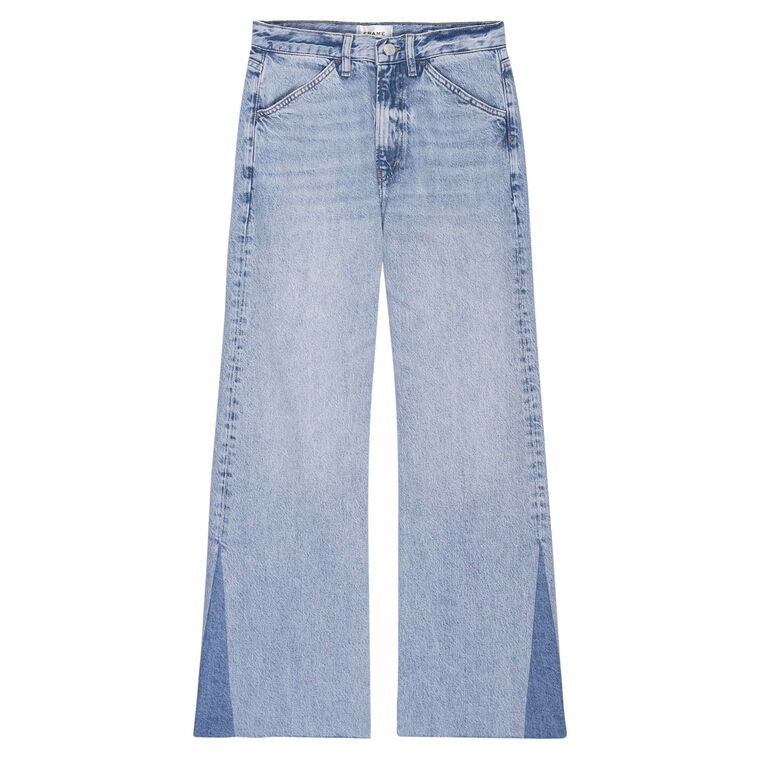 Le Baggy Palazzo Outseam Insert Jean image number null