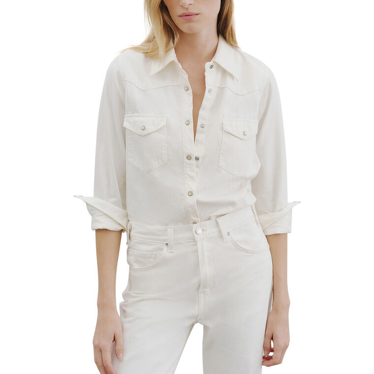 Travis Long Sleeve Denim Shirt image number null