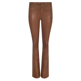 Selma High-Rise Sleek Baby Bootcut Coated Jean