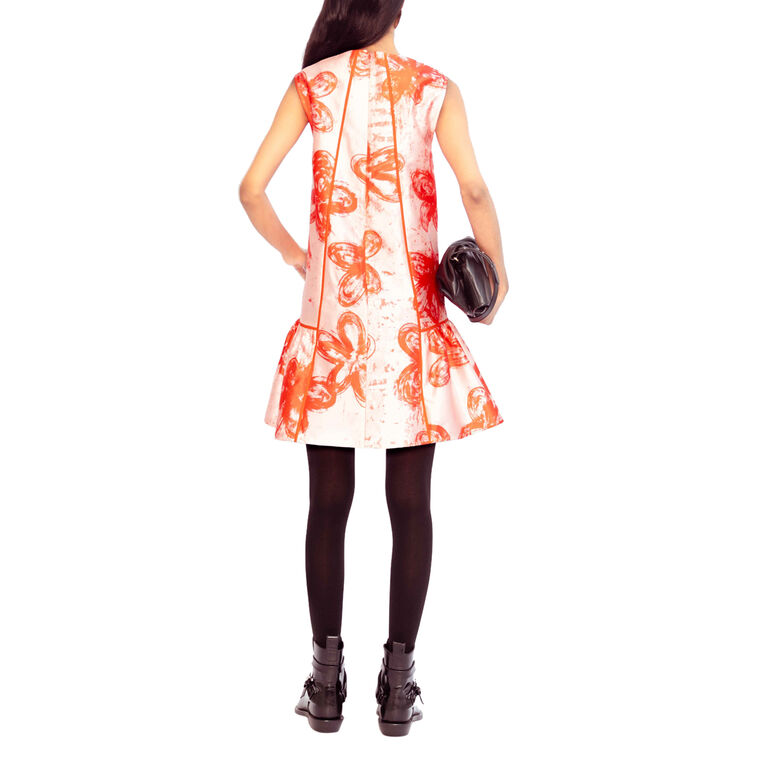 Talis Sleeveless Drop-Waist Mini Dress image number null