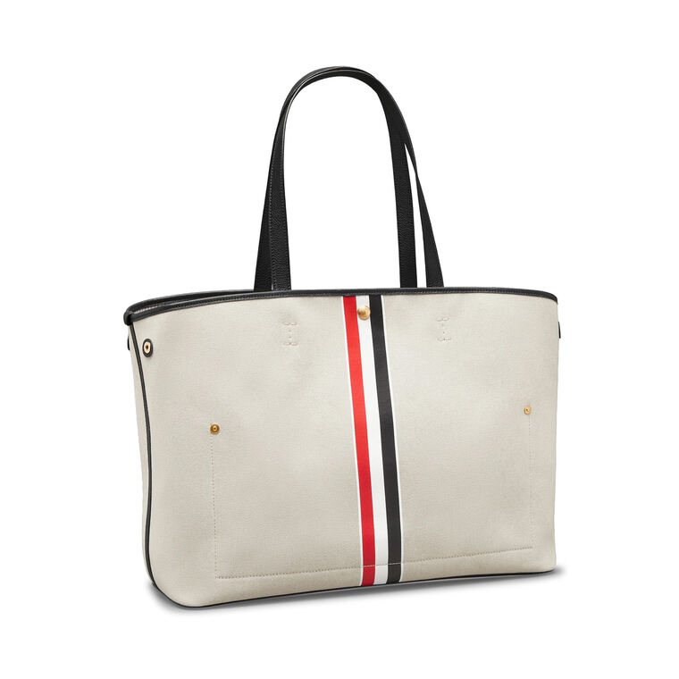 Cotton Canvas Horizontal Tote image number null