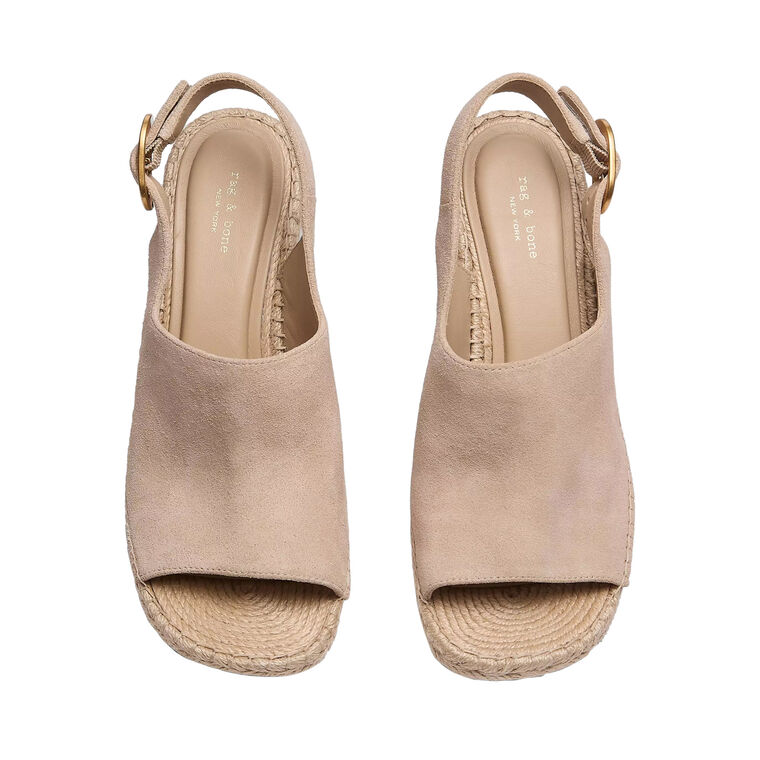 Gigi Suede Espadrille Sandals image number null