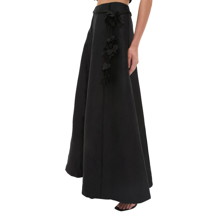 Camille A-Line Midi Skirt image number null