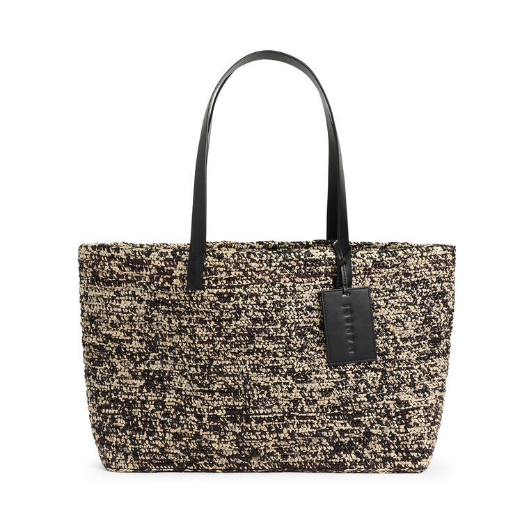 Savannah Raffia Tote Bag image number null