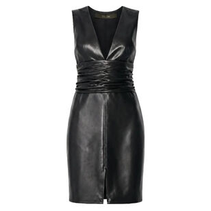Dash V-Neck Ruched Dress