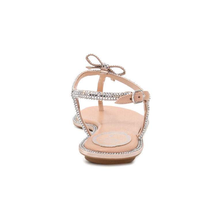 Caterina Rhinestone Embellished Thong Sandal image number null