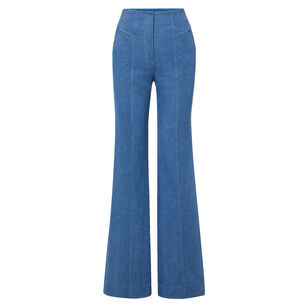 Frenkle High-Rise Flared Denim Trouser