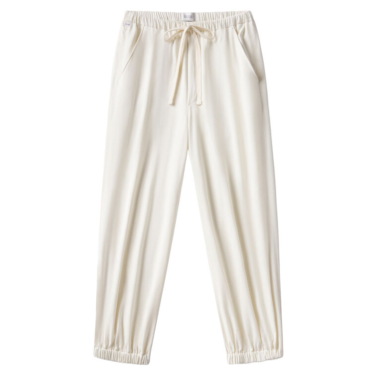 Bubble Drawstring Pull-On Joggers image number null