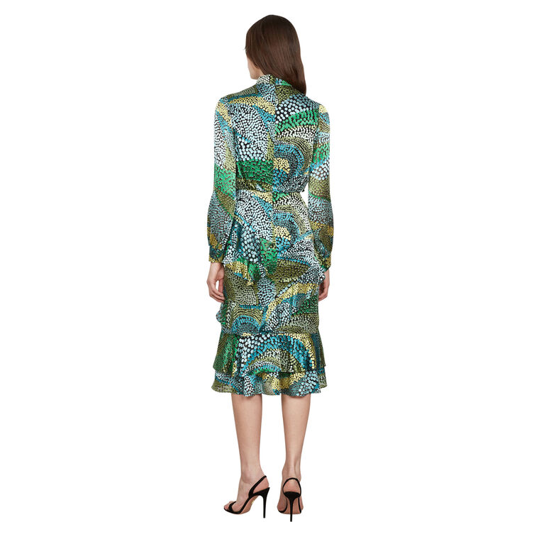 Isa Ruffle Dress image number null