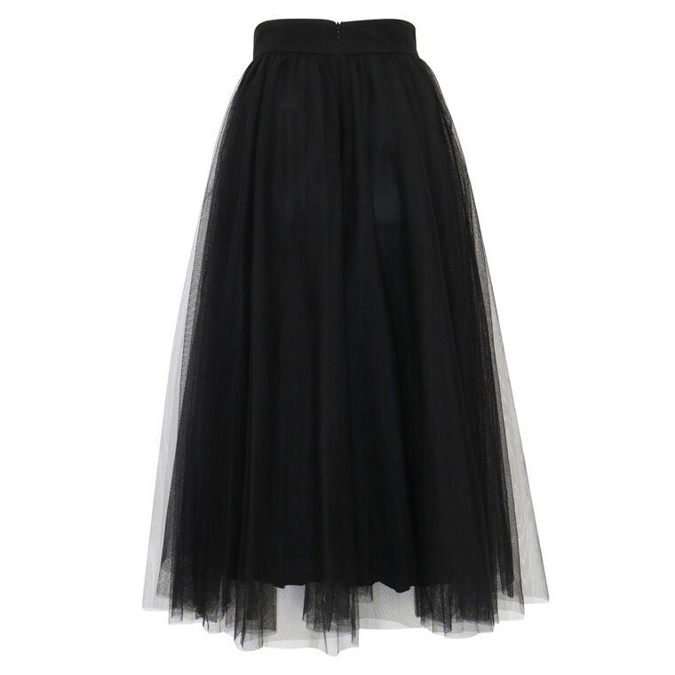 Tulle Midi Skirt image number null