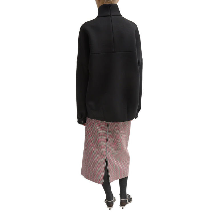 Leon Check Midi Trouser Zip Skirt image number null