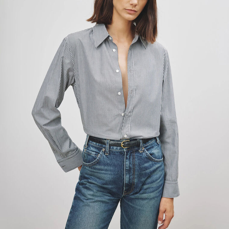 Raphael Classic Stripe Shirt image number null