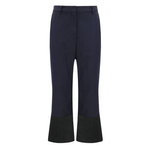 Tuxedo Cropped Cuff Trouser