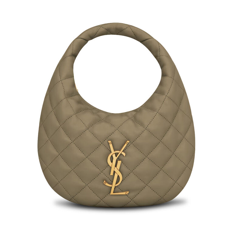 Icarino Quilted Hobo Bag image number null