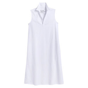 Lily Sleeveless Maxi Polo Dress