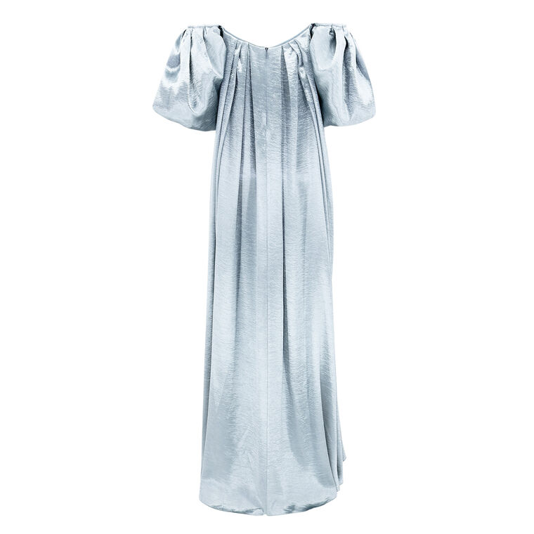 Palmer Liquid Satin Off-The-Shoulder Gown image number null