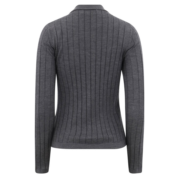 Alivia Slim Wool Cashmere Cardigan image number null
