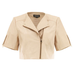 Kirsi Cropped Biker Jacket