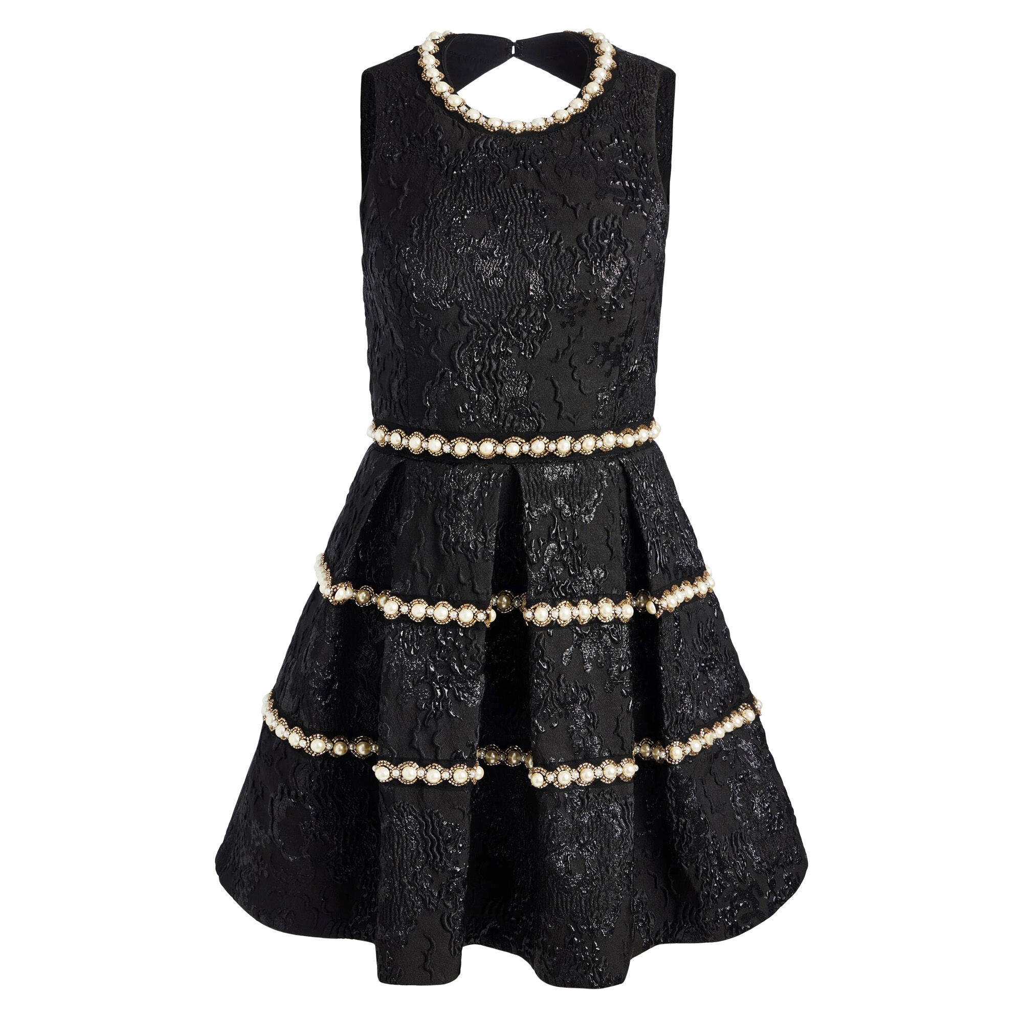 Alistair Embellished Mini Gown