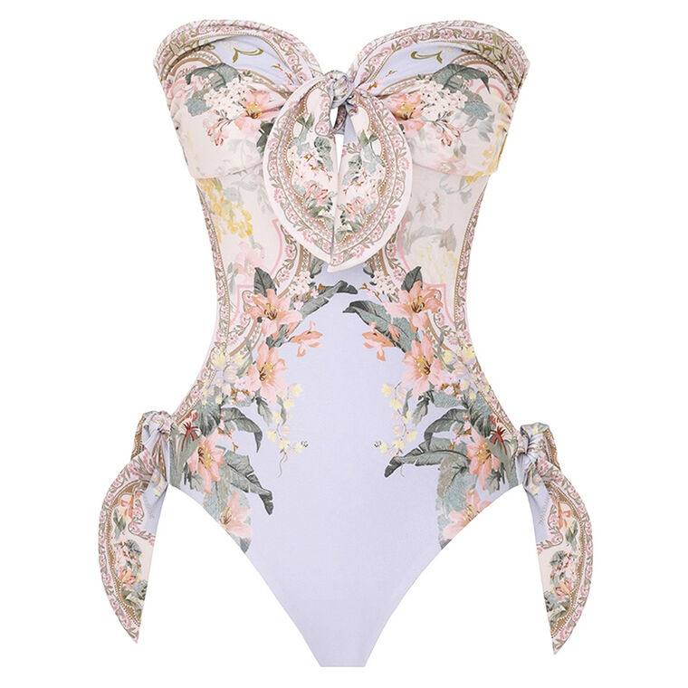 Wylie Scarf Tie One-Piece Swimsuit image number null