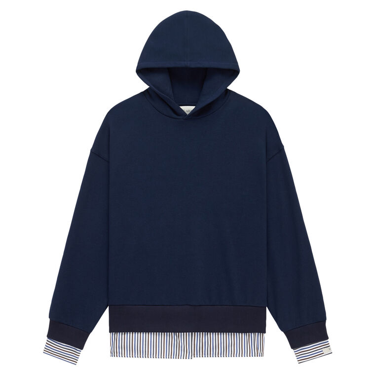 The Smart Hoodie With Shirting image number null