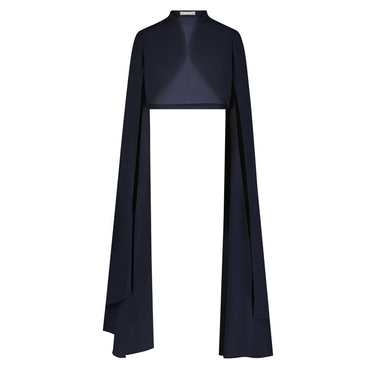 Floor-Length Cape Bolero Jacket image number null