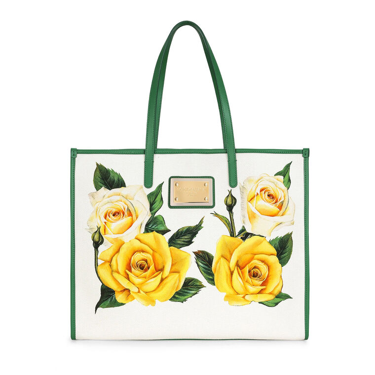 Yellow Rose Shopping Tote