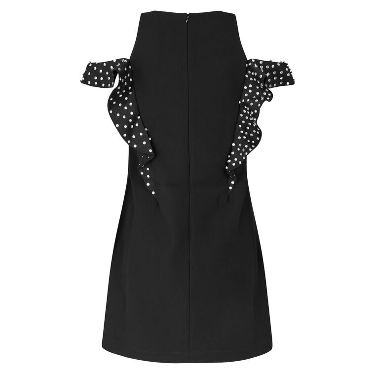 Ruffle Sleeve Mini Dress image number null