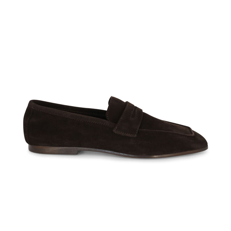 Essenziale Classic Suede Penny Loafers image number null