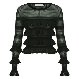 Valiant Lace Frill Top