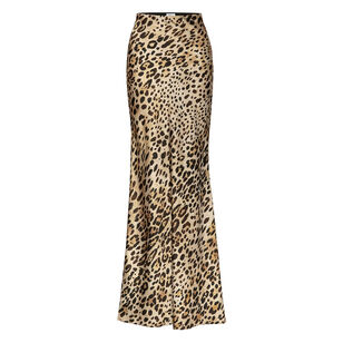 Sierra A-Line Satin Bias Maxi Skirt