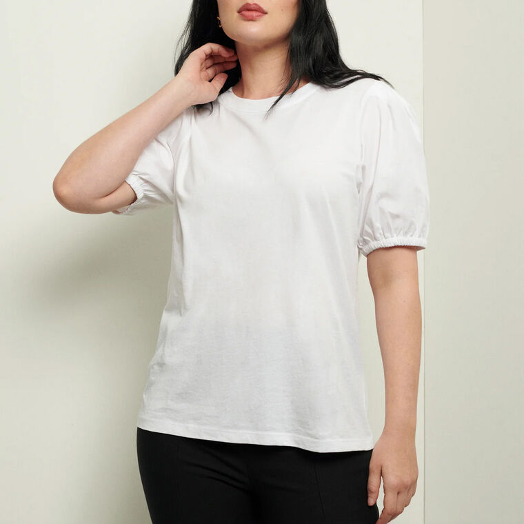 Eva Puff Sleeve T-Shirt image number null