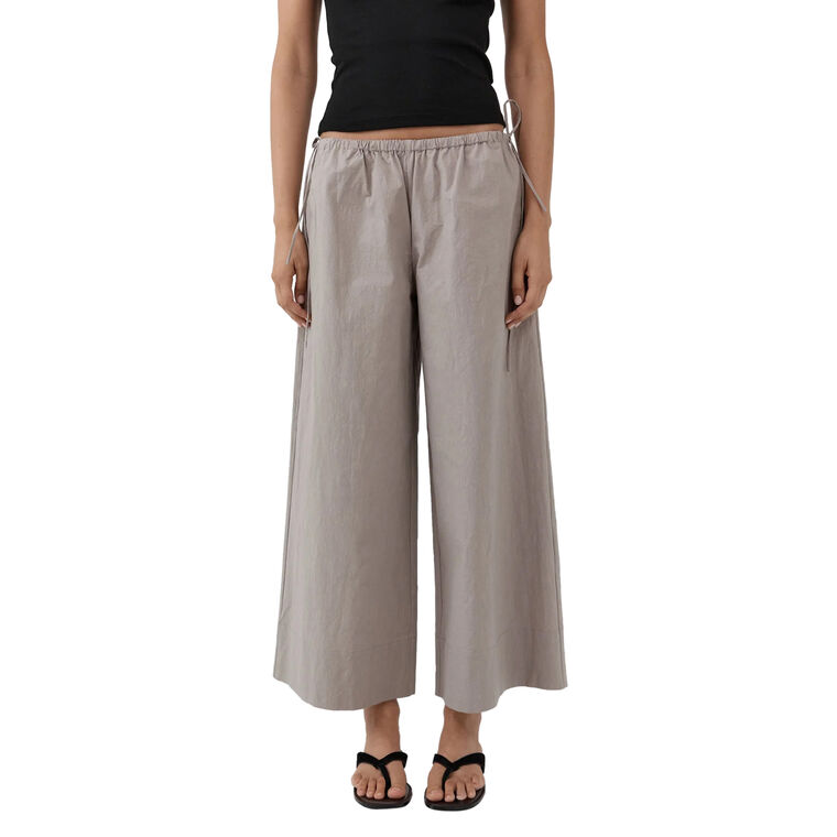 Technical Cotton Cropped Pants image number null